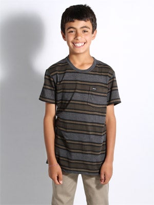 RVCA Kids Dudley Shirt Military SM