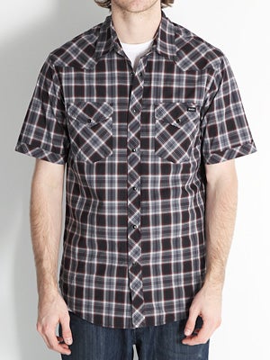 RVCA Out of Bounds Shirt Black SM