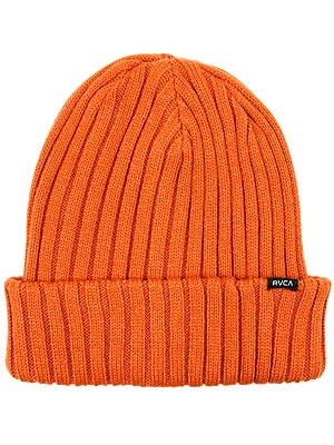 RVCA Prime Rib Beanie Rust One Size