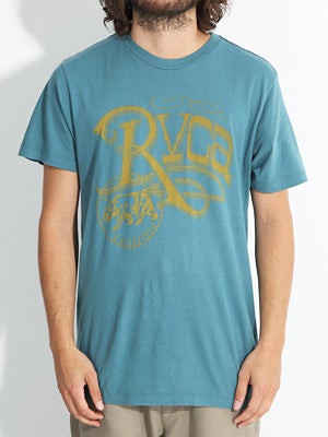 RVCA  Republic Tee Teal MD