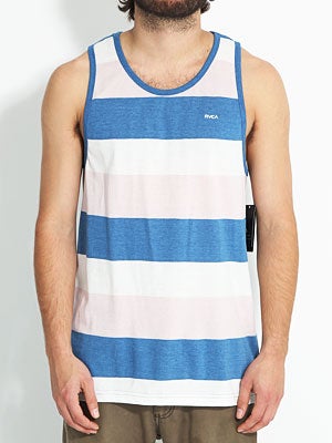 RVCA Rochambeau Knit Tank Blue SM