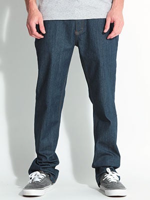 RVCA Regular Extra Stretch Denim Classic Blue 28