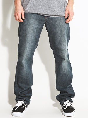 RVCA Regulars Extra Stretch Faded Blue/FDB 28