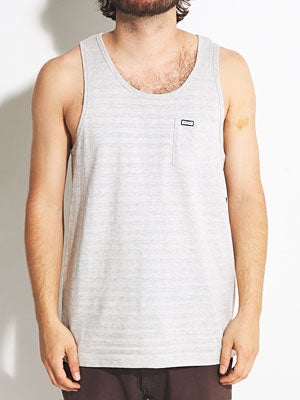 RVCA Shopkeeper Tank Top Lt Grey/LGH SM