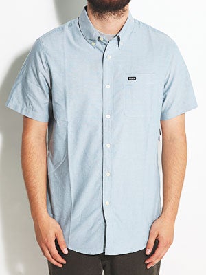 RVCA That'll Do Oxford S/S Shirt Aegean/AGB XXL