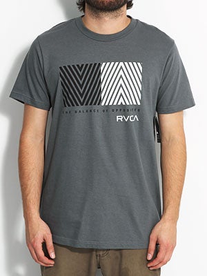 RVCA Visual Art Box Tee Pavement SM