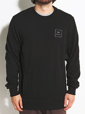 RVCA VA All The Way Crew Sweatshirt Black MD