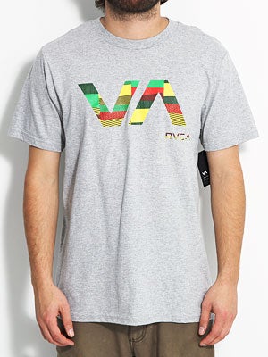 RVCA VA Mending Tee Athletic Heather SM