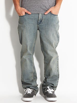 RVCA Chev Denim Jeans Medium Blue 29