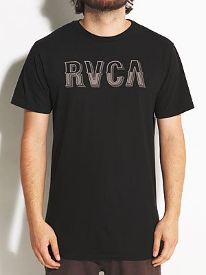 RVCA Vintage RVCA Tee Black LG