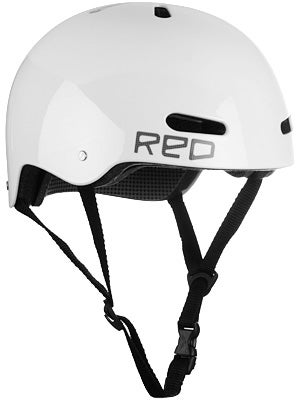 RED Riot Skate Helmet White XS