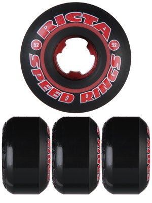 Ricta Speedring Colored Black Wheels 52mm