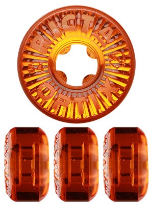 Ricta Optix Clear Orange Wheels