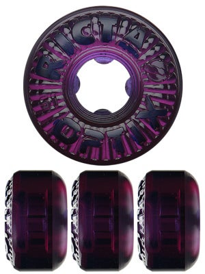 Ricta Optix Clear Purple Wheels