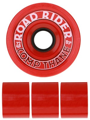 Road Rider Comp Thane 83a Wheels  Red