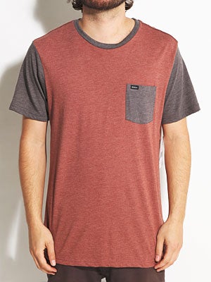 RVCA Change Up Knit Shirt Henna/HNH SM