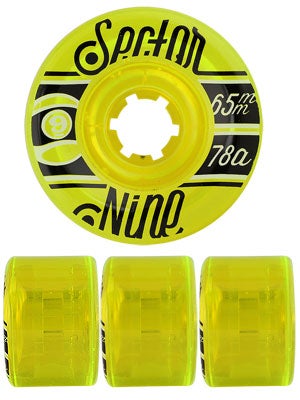Sector 9 Nineballs 65mm Yellow Wheels