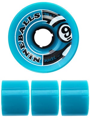 Sector 9 Nineballs 74mm Blue Wheels