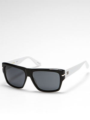 Sabre No Control Black/White Arms w/ Grey Lens