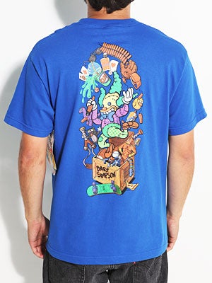 Santa Cruz Simpsons Bart Toy Box Tee Royal MD