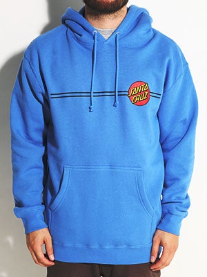 Santa Cruz Classic Dot Hoodie Blue SM