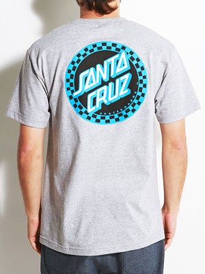 Santa Cruz Fast Times Tee Athletic Heather LG