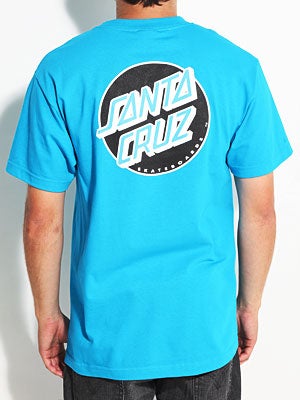 Santa Cruz Other Dot Tee Turquoise MD