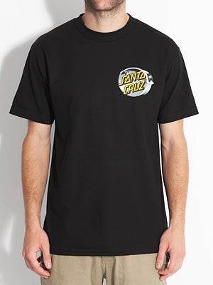 Santa Cruz Park Dot Tee Black SM
