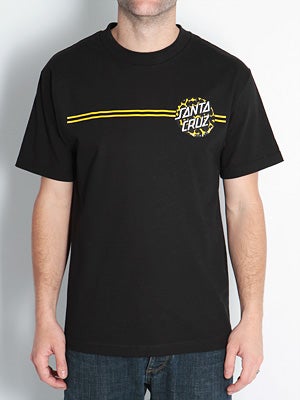 Santa Cruz Primal Dot Tee Black MD