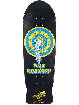 Santa Cruz Roskopp Target 1 Black Deck  10 x 31.4