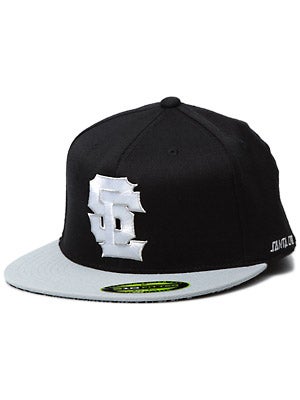 SC Block 2 210 Flexfit Hat Black/Grey SM/MD