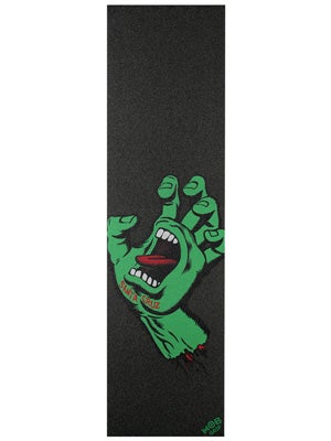 Santa Cruz Screaming Hand Griptape by Mob Green