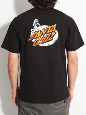 Santa Cruz Slimline Dot Tee Black SM