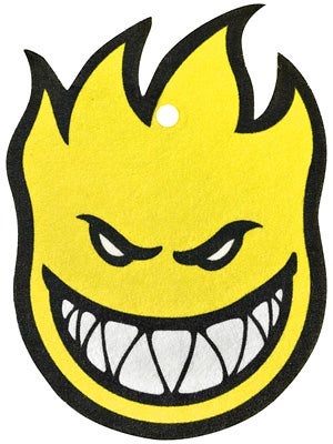 Spitfire Bighead Air Freshener Yellow