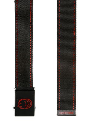 Spitfire Bighead Deuce Belt Black Adjustable