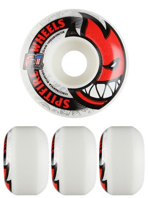 Spitfire Bighead White F1 Streetburner Wheels