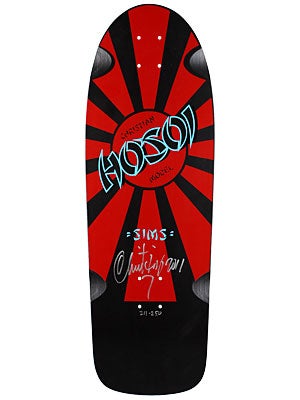 Sims Hosoi Ltd. Edition Signed Black Deck  10 x 30
