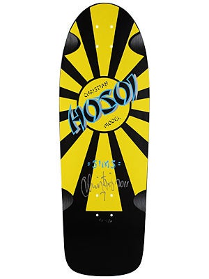 Sims Hosoi Ltd. Edition Signed Blk/Yellow Deck 10 x 30