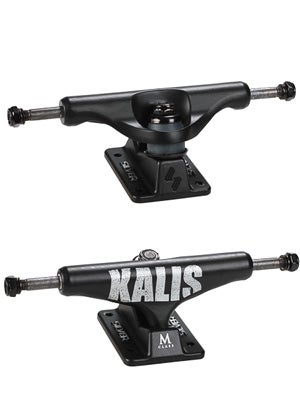 Silver M Class Trucks Kalis Bold Black 7.75
