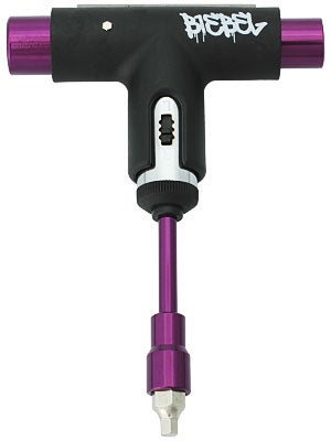 Silver Biebel Blackout Ratchet Tool Black/Purple