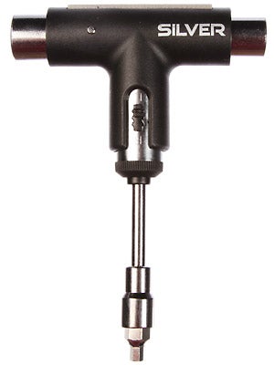 Silver Ratchet Tool  Black