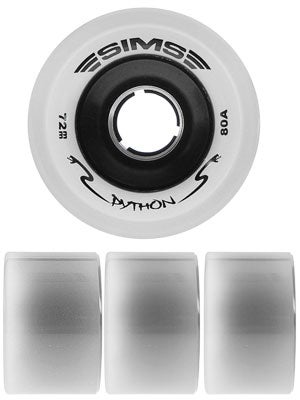 Sims Street Python 80a White Wheels