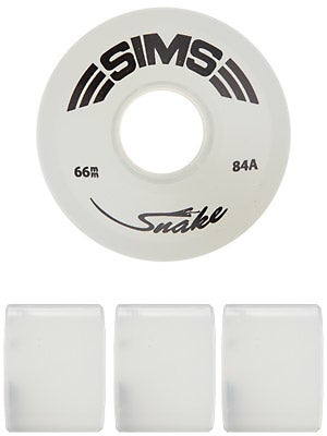 Sims Street Snake 84a White Wheels
