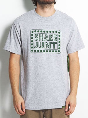 Shake Junt Box Logo Tee Athletic Heather MD