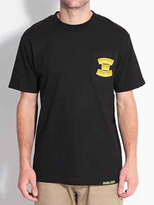 Shake Junt Chicken Bone Pocket Tee Black SM