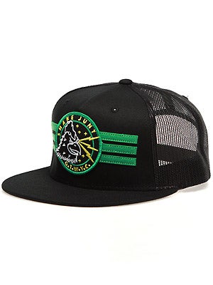Shake Junt Lightning Trucker Hat Black Adjust