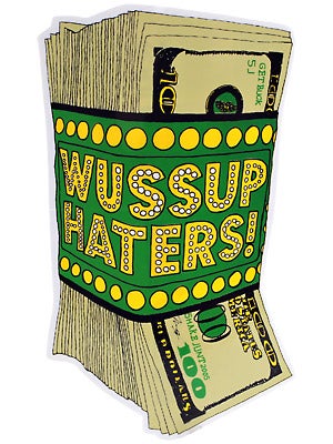 Shake Junt Money Talks Sticker
