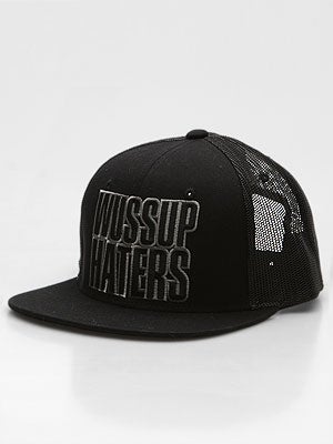 Shake Junt Wussup Haters Hat Black/Black Adj.
