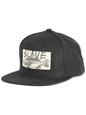 Slave Bass Destruction Snapback Hat Black Adj.