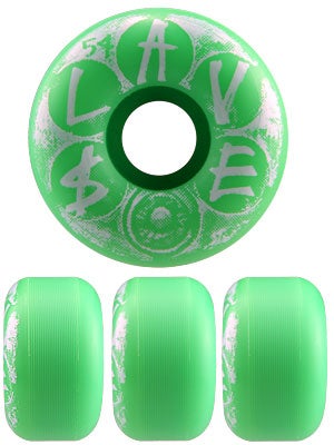 Slave Loaded Wheels Green 54mm